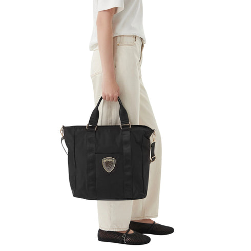 Blauer Shopper Borsa Shopper Donna con doppi manici e tracolla UNI - Francavilla Moda