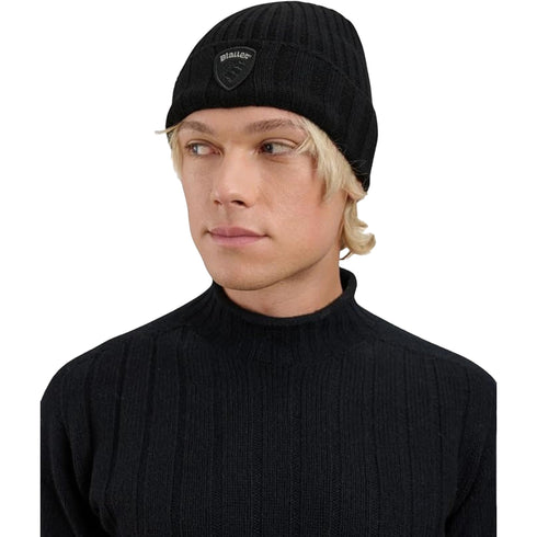 Blauer Berretto Cappello Uomo a coste in viscosa e cotone UNI A26-BLAUER26WBLUA05556-006127-999-UNI - Francavilla Moda