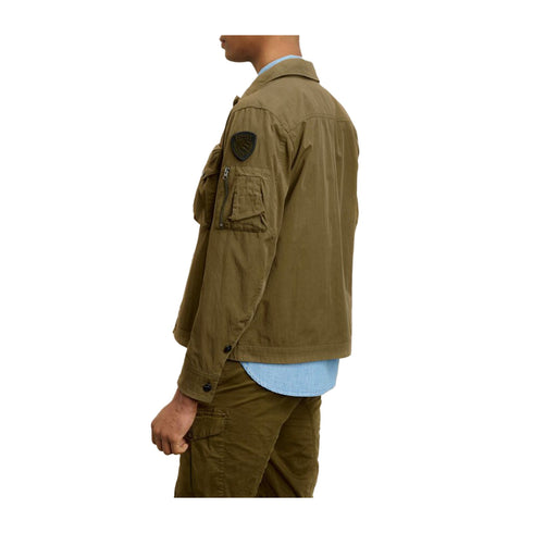 Blauer Giacca overshirt Giacca Uomo overshirt Lincoln S P25 - BLAUERBLUC04082007159 - 657 - S - Francavilla Moda