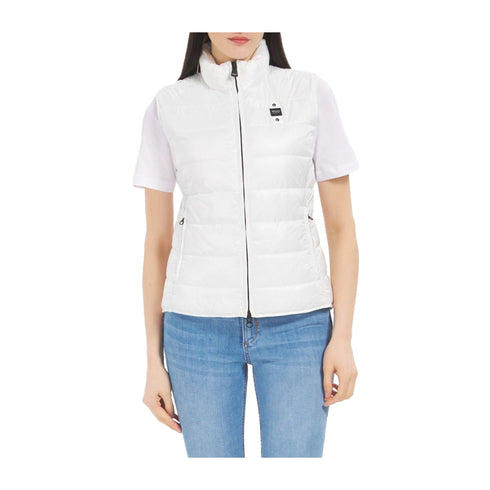 Blauer Gilet Gilet Donna Nancia imbottitura leggera Bianco - Francavilla Moda