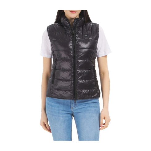 Blauer Gilet Gilet Donna Nancia imbottitura leggera Nero P25 - BLAUERBLDX02235006648 - 999 - XXS - Francavilla Moda