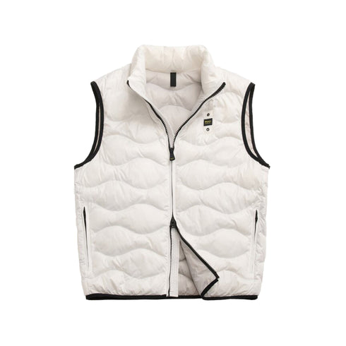 Blauer Piumino smanicato Gilet Uomo Dabby ondulato M P25 - BLAUERBLUX02230005958 - 100 - M - Francavilla Moda