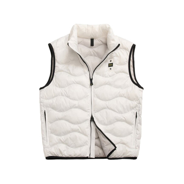 Blauer Piumino smanicato Gilet Uomo Dabby ondulato M P25 - BLAUERBLUX02230005958 - 100 - M - Francavilla Moda