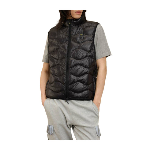 Blauer Piumino smanicato Gilet Uomo Dabby ondulato M P25 - BLAUERBLUX02230005958 - 999 - M - Francavilla Moda