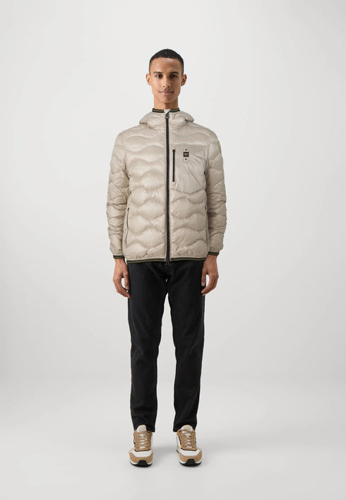 Blauer Piumino corto Piumino corto Uomo a onde Wave Roller Biscotto A24 - BLAUERBLUC03030006355 - 320 - M - Francavilla Moda