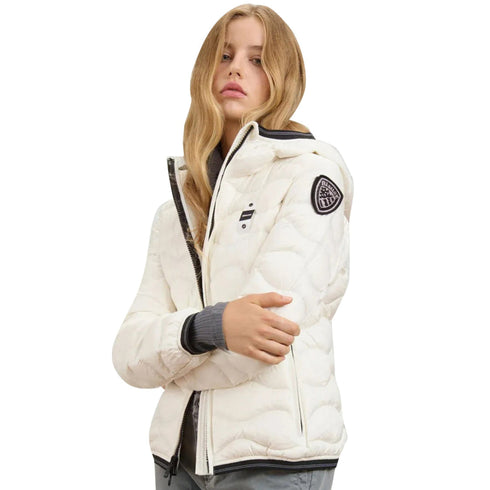 Blauer Piumino corto Piumino Donna Camelia corto XS A26-BLAUER26WBLDC03033-006047-100BI-XS - Francavilla Moda