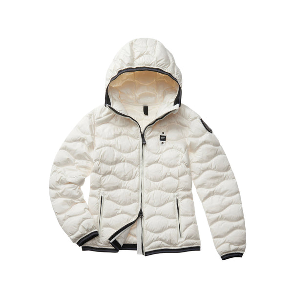 Blauer Piumino corto Piumino Donna Camelia Roller Bianco A24 - BLAUERBLDC03047006047 - 100 - XS - Francavilla Moda