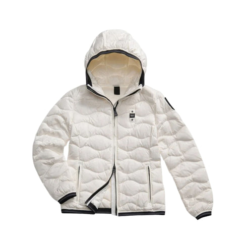 Blauer Piumino corto Piumino Donna corto Camelia in piuma XS A25 - BLAUER ABLDC03095\006047 - 100 - XS - Francavilla Moda