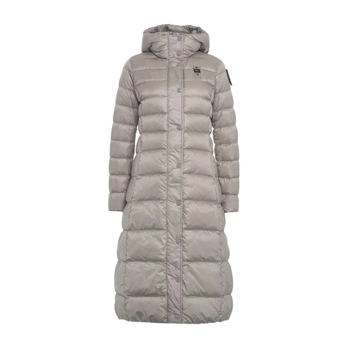 Blauer Piumino lungo Piumino Donna lungo Anita in piuma Grigio - Francavilla Moda