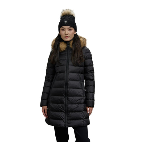 Blauer Piumino lungo Piumino Donna lungo Kristin con pelliccia XS A25 - BLAUERBLDK03103006047 - 999 - XS - Francavilla Moda