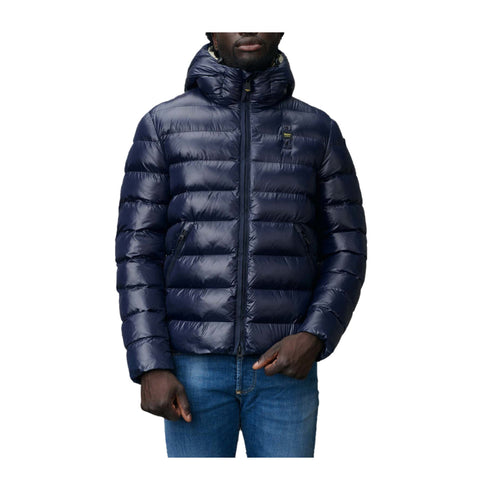 Blauer Piumino corto Piumino Uomo corto Adams Blu A24 - BLAUERBLUC02055005958 - 888 - M - Francavilla Moda