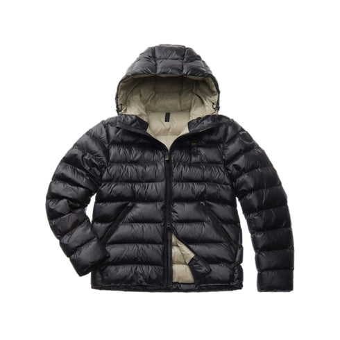 Blauer Piumino corto Piumino Uomo corto Adams Nero A24 - BLAUERBLUC02055005958 - 999 - S - Francavilla Moda