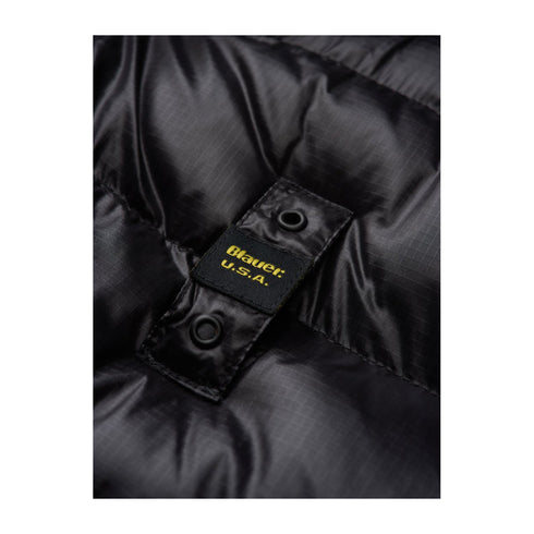 Blauer Piumino corto Piumino Uomo corto Adams Nero A24 - BLAUERBLUC02055005958 - 999 - S - Francavilla Moda