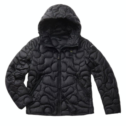 Blauer Piumino corto Piumino Uomo corto Hamlet Nero A24 - BLAUERBLUC02010006943 - 999 - XXL - Francavilla Moda