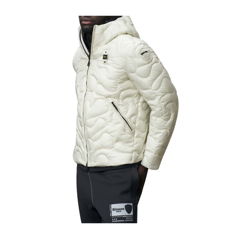 Blauer Piumino corto Piumino Uomo corto Hamlet Panna A24 - BLAUERBLUC02010006943 - 129 - M - Francavilla Moda