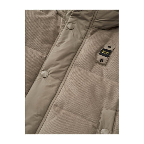 BLAUER Piumino corto Piumino Uomo corto modello Fargo Beige A24 - BLAUERBLUC02115006973 - 301 - M - Francavilla Moda