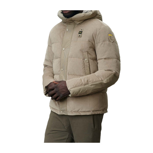 BLAUER Piumino corto Piumino Uomo corto modello Fargo Beige A24 - BLAUERBLUC02115006973 - 301 - M - Francavilla Moda