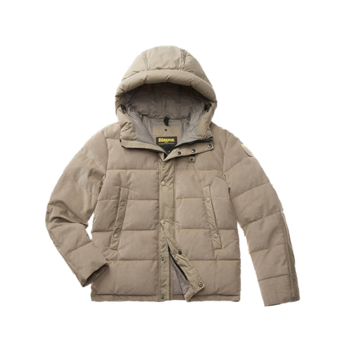 BLAUER Piumino corto Piumino Uomo corto modello Fargo Beige A24 - BLAUERBLUC02115006973 - 301 - M - Francavilla Moda