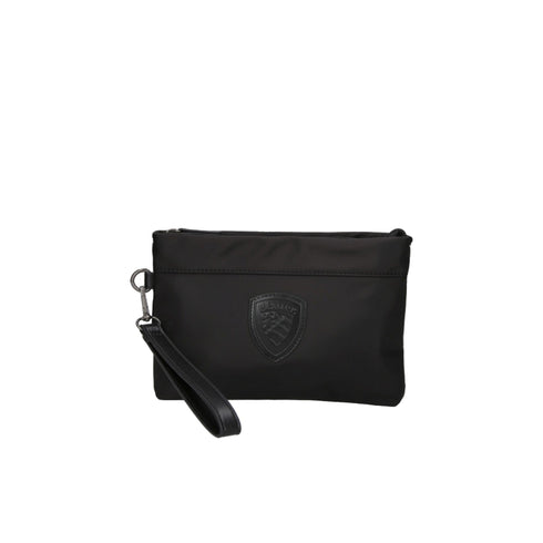 Blauer Pochette Pochette Uomo con logo sur ton UNI - Francavilla Moda
