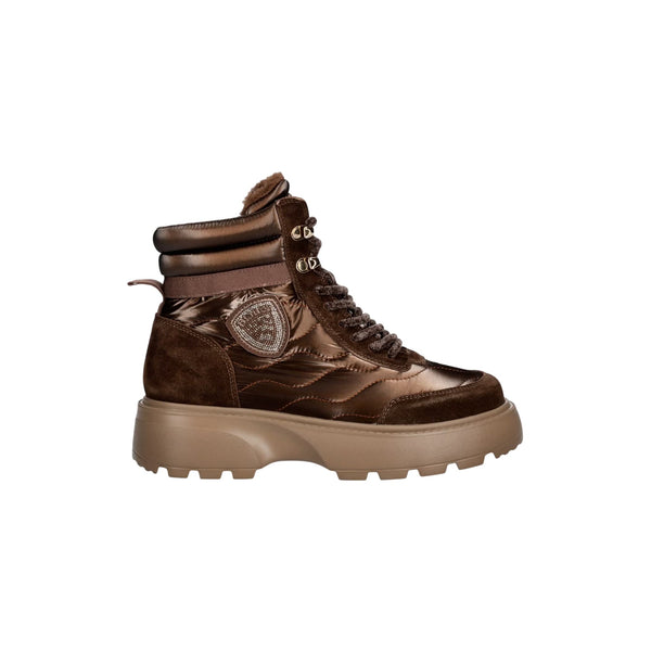 Blauer Stivaletto Stivaletto Donna con inserti trapuntati 36 A26-BLAUERF6BLANCA03NYS-DKB-36 - Francavilla Moda
