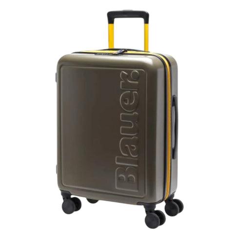 Blauer Trolley Trolley da cabina Uomo con maxi logo UNI P26-BLAUERS6CABIN02AIR-MIL-UNI - Francavilla Moda