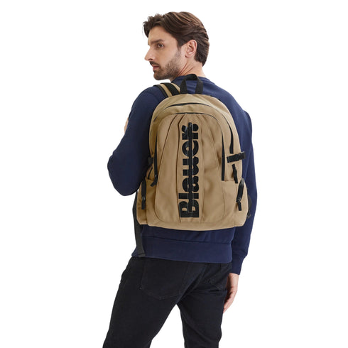 Blauer Zaino Zaino Uomo con taschini laterali UNI P26-BLAUERS6WORCE03SPL-BLK-UNI - Francavilla Moda