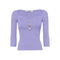 BLUGIRL Maglia Maglia Donna con scollo a cuore Lavanda - Francavilla Moda