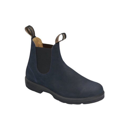 BLUNDSTONE Stivali Stivale Uomo in pelle nabuk Blu - Francavilla Moda