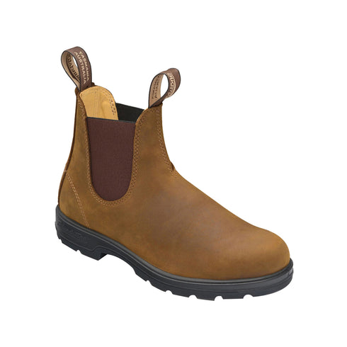 BLUNDSTONE Stivali Stivaletto Unisex 562 in pelle Miele A24 - BLUNDSTONE562 - SADDLEBROWN - 40 - Francavilla Moda