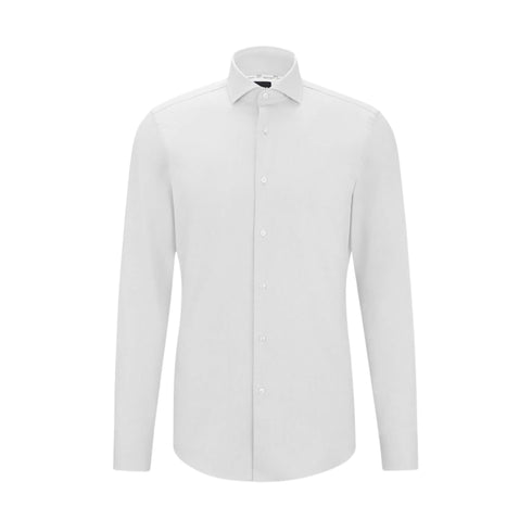 Boss Camicia elegante Camicia Uomo H-Hank-Spread Bianco - Francavilla Moda