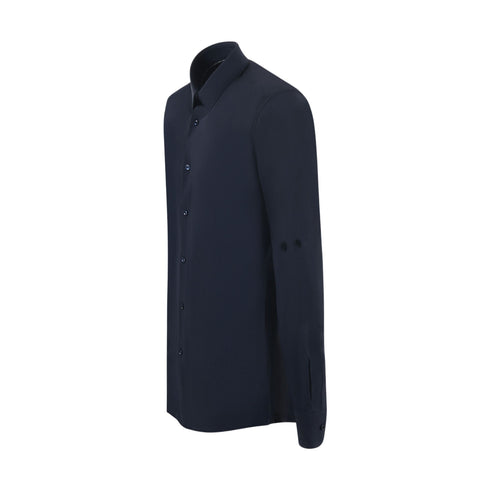 Boss Camicia elegante Camicia Uomo P-Hanke a tinta unita Blu P24-BOSS50503554-404-39 - Francavilla Moda