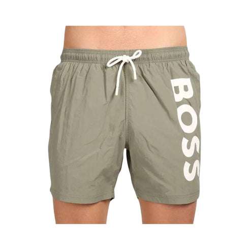 Boss Costume Costume Uomo Octopus maxi logo Verde - Francavilla Moda