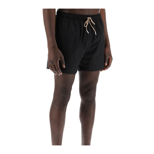 Boss Costume Costume Uomo Tio con patta posteriore Nero - Francavilla Moda