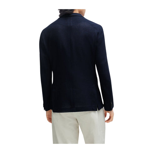 Boss Giacca da uomo Giacca Uomo doppiopetto slim fit Blu - Francavilla Moda