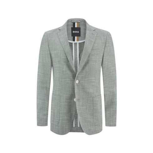 Boss Giacca da uomo Giacca Uomo monopetto con tasche Salvia - Francavilla Moda