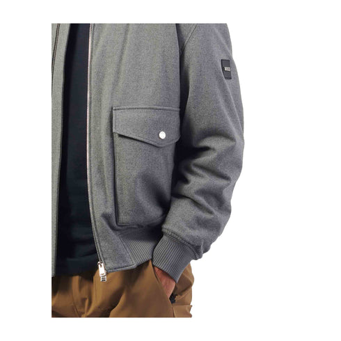 BOSS Giacca leggera Giubbino Uomo modello bomber Medium grey - Francavilla Moda