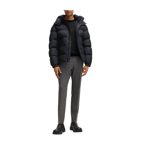 BOSS Pullover Maglia Uomo con motivo jacquard Black A24 - BOSS50526845 - 001 - S - Francavilla Moda