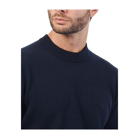 BOSS Pullover Maglia Uomo Ebacio in lana Blu A24 - BOSS50526844 - 404 - M - Francavilla Moda