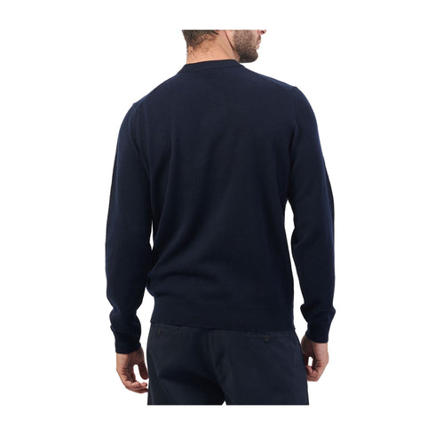 BOSS Pullover Maglia Uomo Ebacio in lana Blu A24 - BOSS50526844 - 404 - M - Francavilla Moda
