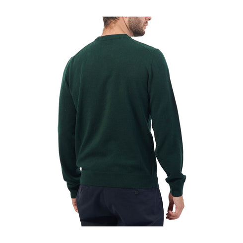 BOSS Pullover Maglia Uomo Ebacio in lana Verde A24 - BOSS50526844 - 385 - M - Francavilla Moda