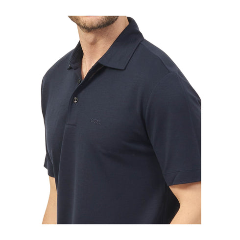 Boss Polo Polo Uomo modello Press 55 Blu P24-BOSS50508830-404-S - Francavilla Moda