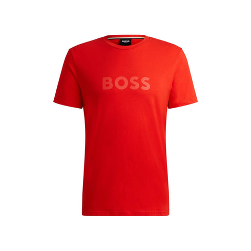 Boss T-shirt T-shirt Uomo con stampa logo frontale Rosso P24-BOSS50503276-627-S - Francavilla Moda