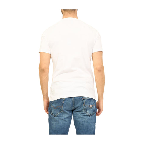 Boss T-shirt T-shirt Uomo slim con stampa Bianco P24-BOSS50517970-100-S - Francavilla Moda