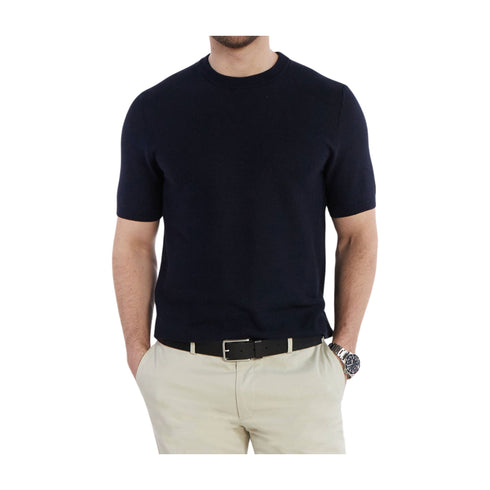 Boss T-shirt T-shirt Uomo Tantino in maglia Blu - Francavilla Moda