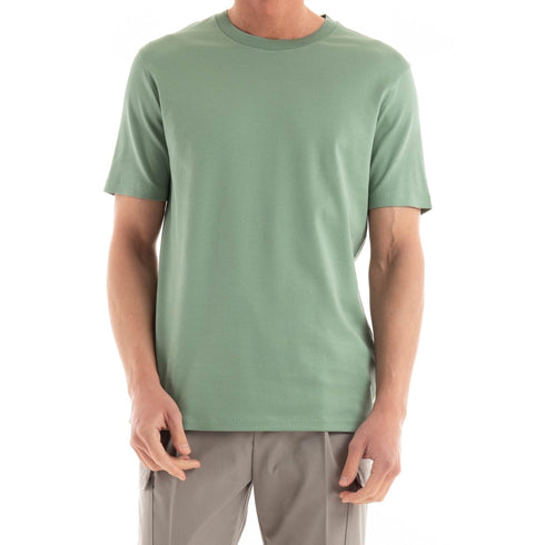 Boss T - shirt T - shirt Uomo Tiburt a nido d'ape Salvia - Francavilla Moda