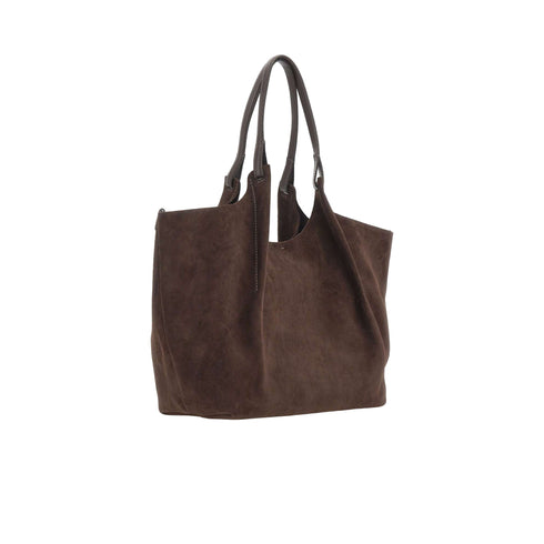 Borsa Donna Dua Grande, con manici a spalla e bottone magnetico