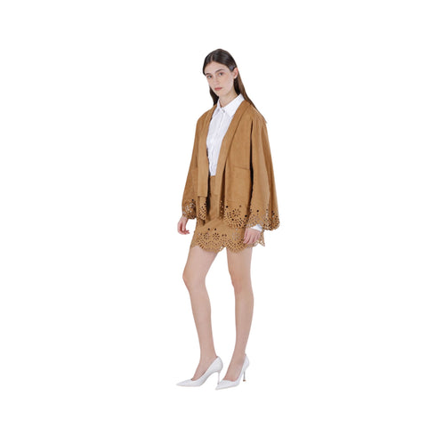 Cafènoir Kimono Kimono Donna con orlo laserato 40 - Francavilla Moda