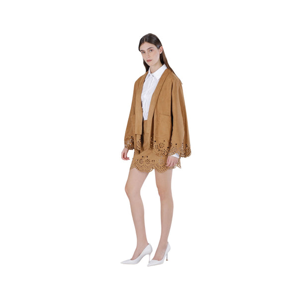 Cafènoir Kimono Kimono Donna con orlo laserato 40 - Francavilla Moda