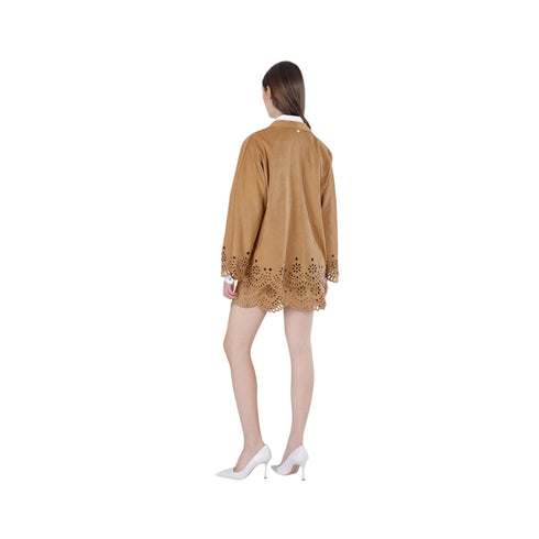 Cafènoir Kimono Kimono Donna con orlo laserato 40 - Francavilla Moda