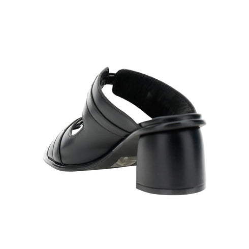 Cafènoir Sandali Sandali frate Donna effetto pelle con doppia fibbia 36 P26-CAFENOIRC1MA9955-N001-36 - Francavilla Moda